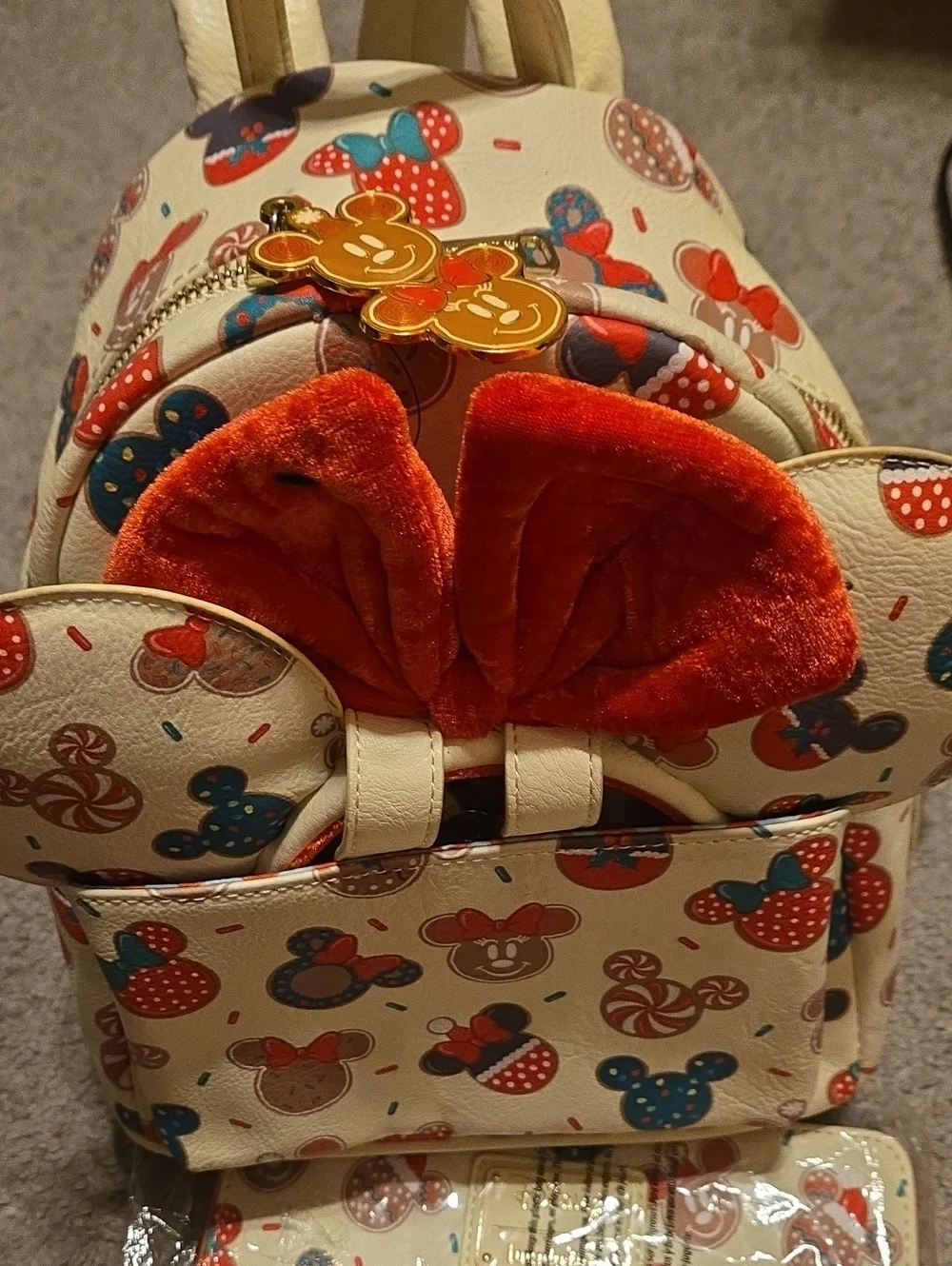 Disney Loungefly Christmas Minnie Ears Bundle Set